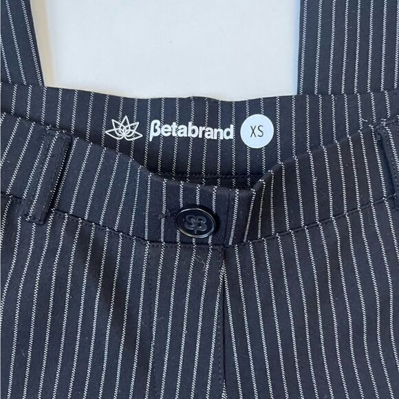 Betabrand Wide Leg Pinstripe Pants XS - Picture 6 of 6